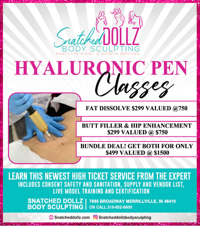 Hyaluronic Pen Training